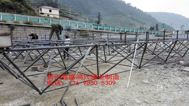 贵阳网架施工现场